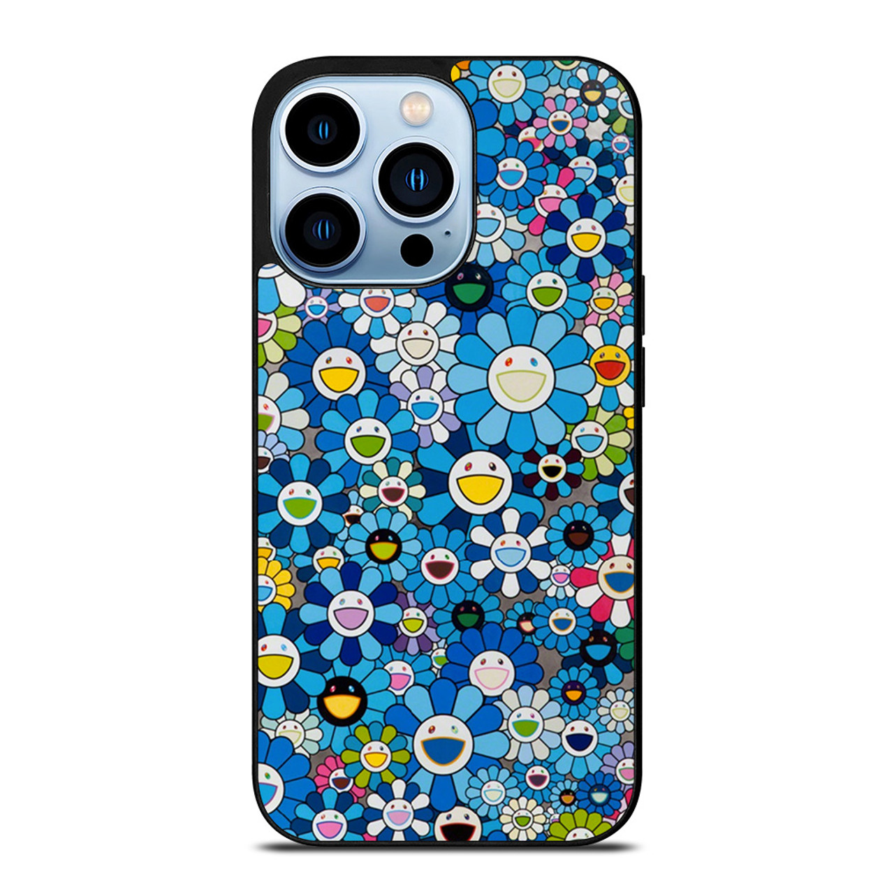 TAKASHI MURAKAMI FLOWERS BLUE iPhone 13 Pro Max Case